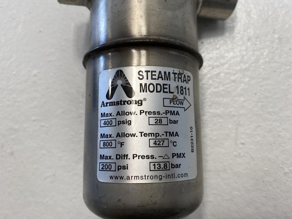 Armstrong 1811 Steam Trap 1/2", 400 PSIG